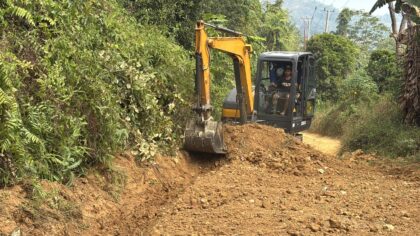 Dukung Infrastruktur Desa, Satgas TMMD ke-130 Bangun Saluran Drainase di Pammulukang